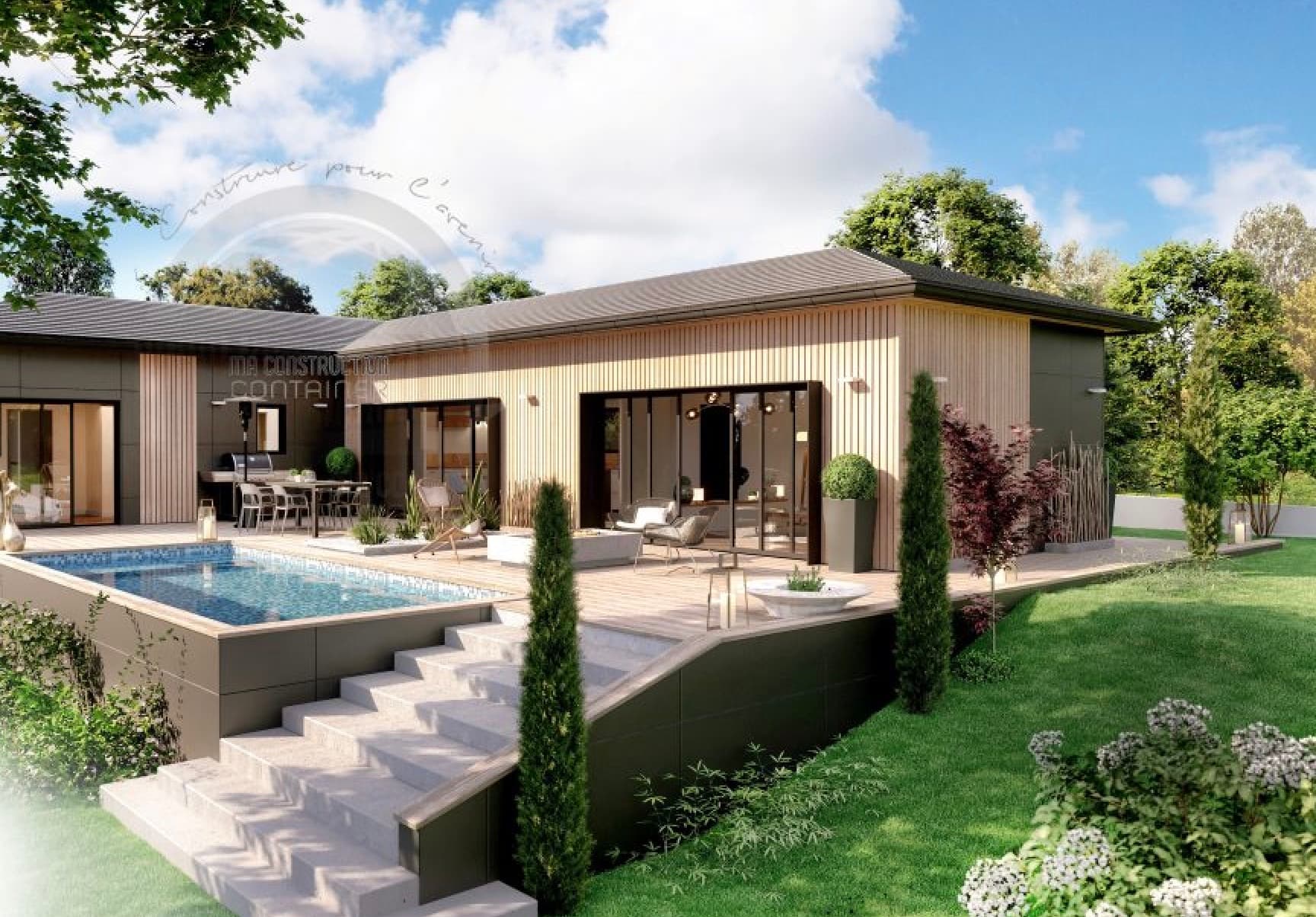 Maison container Jade — réalisation CUBEO